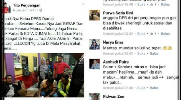 Nasib Ketua BK DPRD Dumai Diujung Tanduk