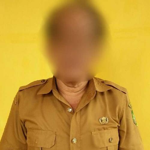 Polsek Panipahan Mengamankan oknum Kepsek SMP Yayasan Kartini