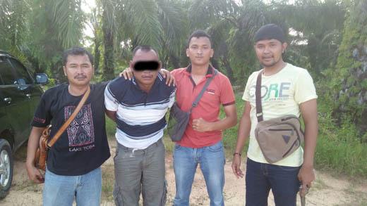 Seorang Warga Dusun II Berhasil Diciduk Polres Rohil