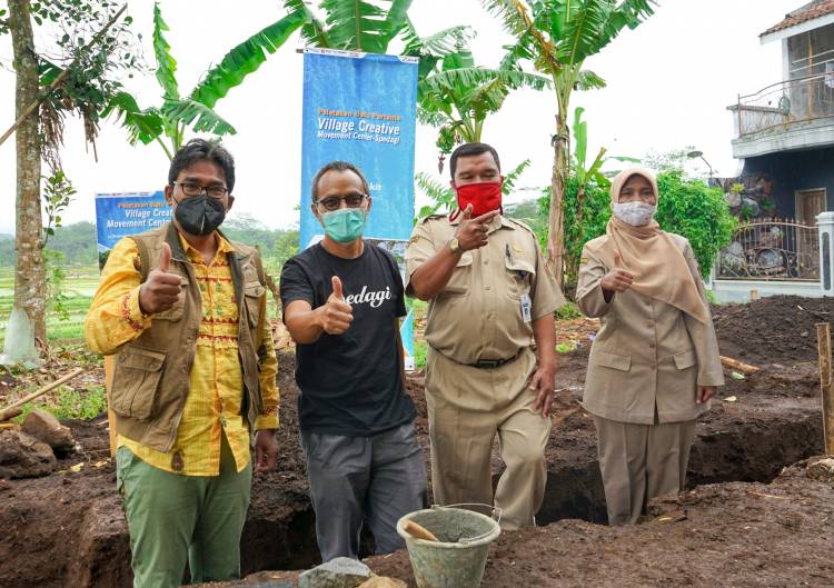 Pertamina Foundation-Yayasan Spedagi Mandiri Lestari Mewujudkan Desa Mandiri dan Lestari Lewat Pembangunan VCMC Temanggung