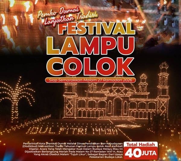 Festival Lampu Colok Siap Semarakkan Malam 27 Ramadan 2026