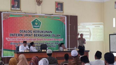 Kapolda Himbau Umat Islam Riau Jaga Kerukunan Antar Agama