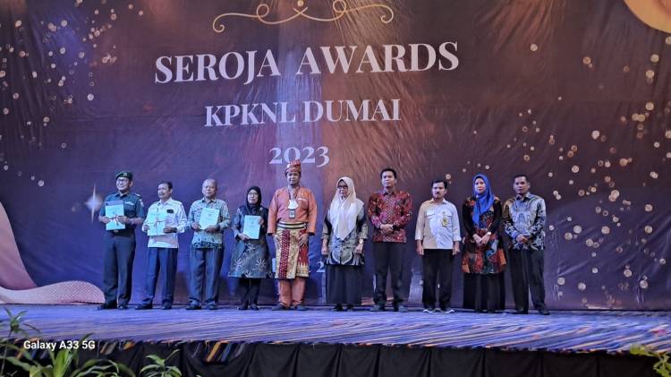 Penghargaan Untuk Mitra Kerja, KPKNL Dumai Gelar Seroja Awards 2023