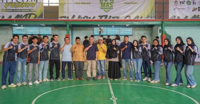 Sekdako Fahmi Ingatkan Sportivitas, Turnamen Milenial Alumni Smanda 2026