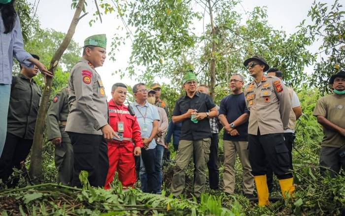Kapolda Riau Apresiasi Upaya Pemadaman dan Langkah Pencegahan Karhutla di Dumai