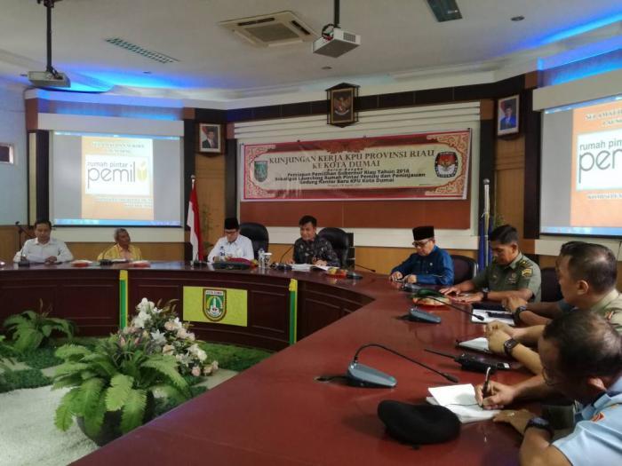 KPU Provinsi Riau Gelar Sosialisasi di Dumai