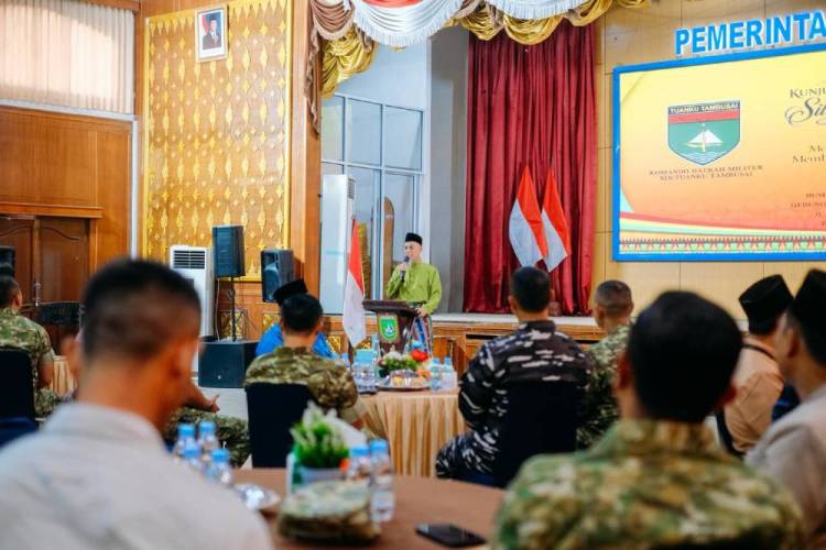 Wako Paisal Sambut Baik Kunjungan dan Silaturahmi Pangdam XIX Tuanku Tambusai