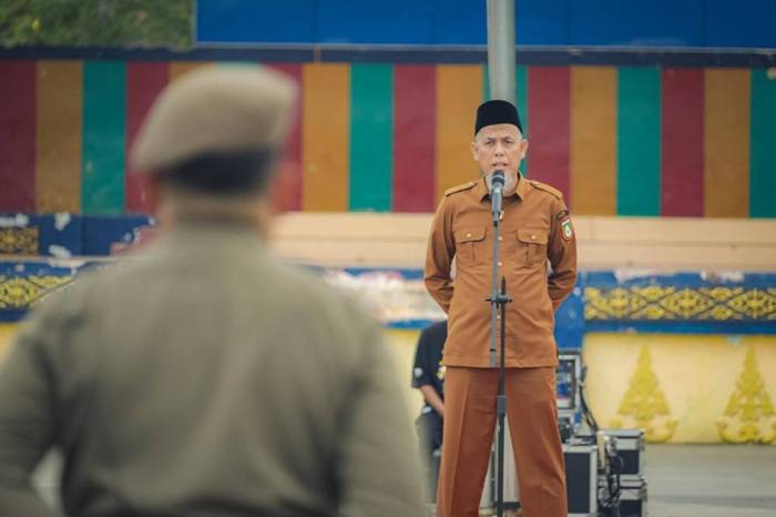 Wako Dumai Pimpin Apel Gabungan Pasca Cuti Idul Fitri 1447H, Paisal: Jaga Silaturahmi Guna Mendukung Pelayanan Publik yang Maksimal