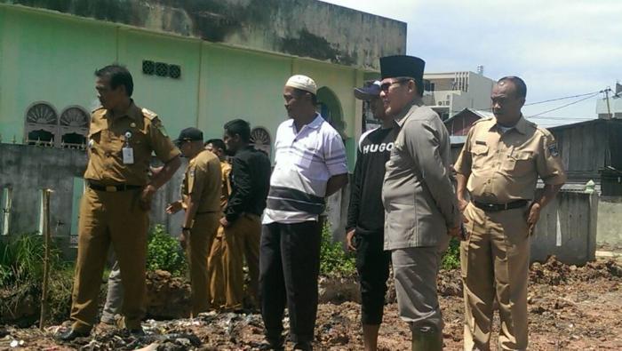 Walikota Dumai tinjau Langsung Pembangunan Drainase