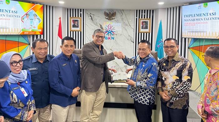 Optimalkan Tata Kelola ASN, Bupati Rohil Ekspose Manajemen Talenta di Markas BKN Pusat