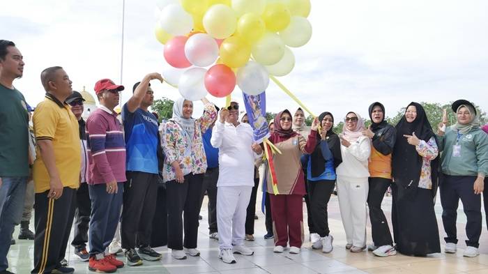 Bupati Rohil Resmi Luncurkan CFD Bagansiapiapi 2026, Ratusan Warga Padati Arena MTQ Batu 6