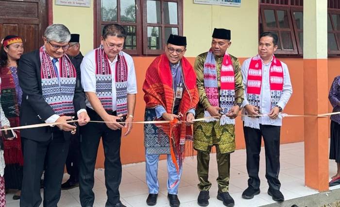 Sekda Rohil Resmikan Gedung SD Advent Bangko Kiri