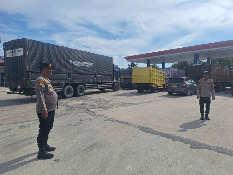 Sejumlah SPBU di Dumai Antrean Isi BBM, Polisi Pastikan Aman dan Kondusif