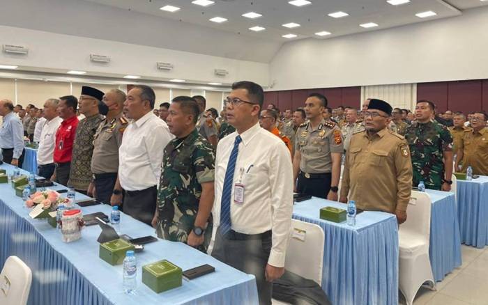 Wawako Dumai Ikuti Rakor Karhutla di Mapolda Riau