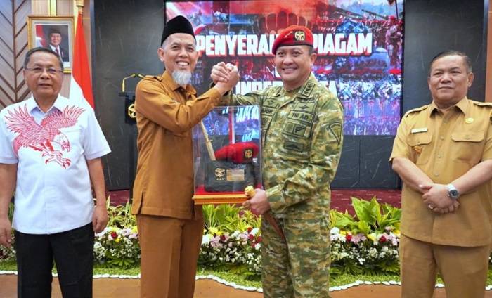 Wako Dumai Apresiasi Dedikasi Junaedi Zhang Perkuat Fasilitas Kopassus di Kota Dumai
