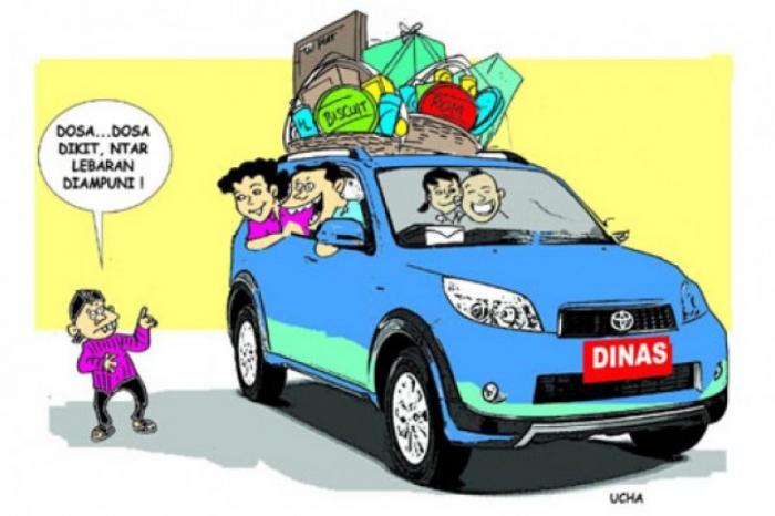  Mobil Dinas Plat Merah tidak Diperuntukkan Mudik Lebaran
