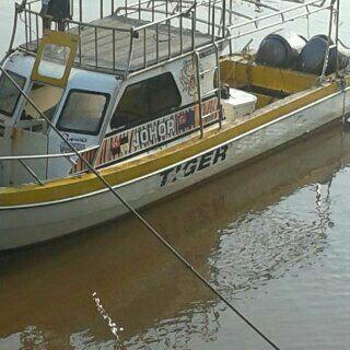 Polsek Bantan Mengamankan Satu Unit Speedboat Tiger- Johor