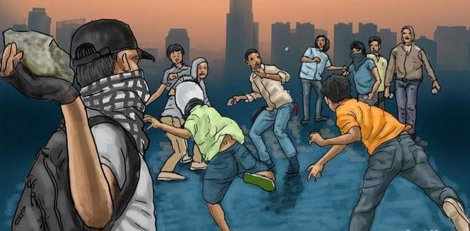 Bentrok Antar Pemuda Kembali Terjadi di Bengkalis, 9 Orang Luka-luka