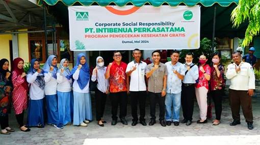 Jalankan Program CSR, PT IBP lakukan Pemeriksaan Kesehatan Gratis