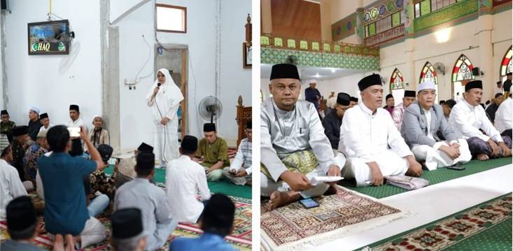 Bupati Afni Shalat Id di Daerah Terluar, Wabup di Ibukota