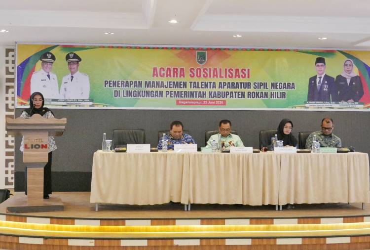 BKPSDM Rohil Gelar Sosialisasi Manajemen Talenta ASN, Percepat Penerapan Sistem Merit
