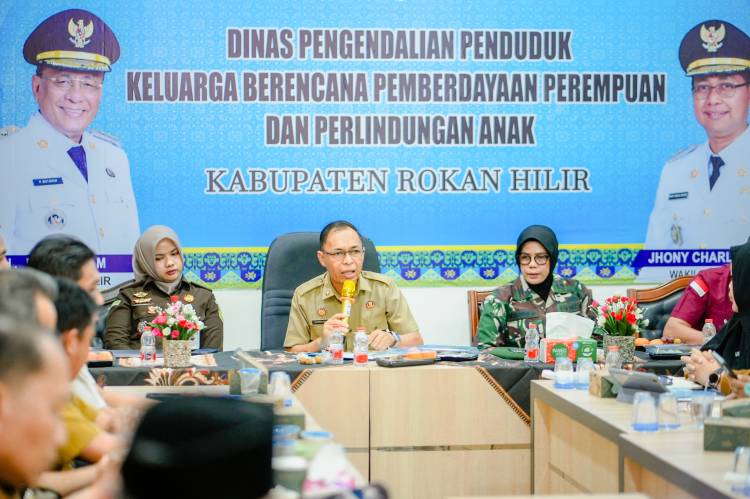 Mewakili Bupati Rohil, Asisten III Buka Rapat kerjasama lintas sektor Perlindungan Perempuan dan Anak, Rohil Fokus Cegah Perkawinan Dini dan TPPO