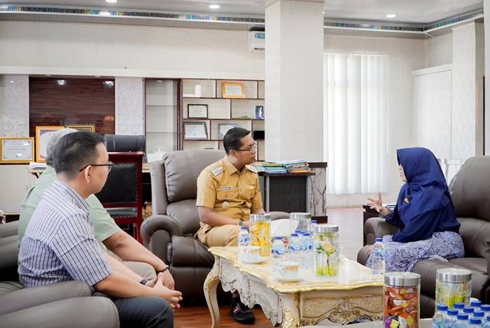 Wabup Rohil dan Kepala KPP Dumai Bahas Strategi Optimalisasi Pajak Daerah