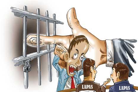 Bisnis Haram Dikendalikan dari Dalam Lapas Lapas Tembilahan