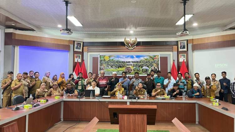 Kejar Target 100 Hektar, DKPP Dumai Gelar Sosialisasi Peremajaan Kelapa Sawit Pekebun Tahun 2026