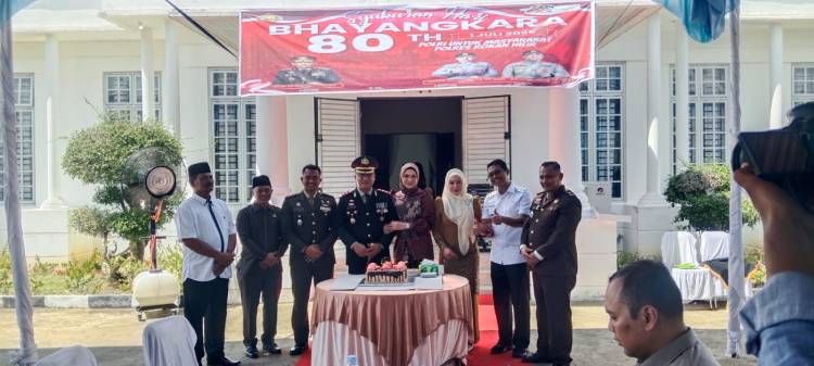 Polres Rokan Hilir Gelar Syukuran Hari Bhayangkara ke-80