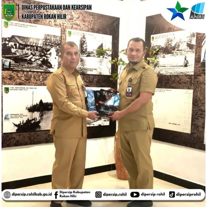 Majalah LDII Tambah Koleksi Bacaan Perpustakaan Rohil