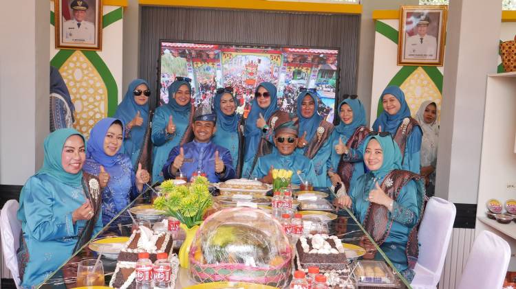 Bupati H Bistamam Hadiri Pembukaan Bazar MTQ XLIV Provinsi Riau di Kuantan Singingi