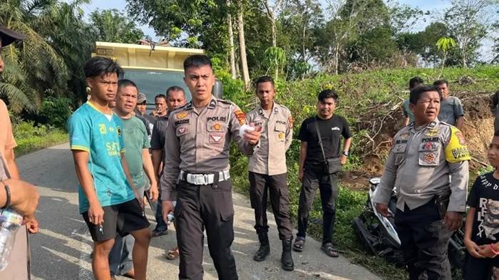 Kecelakaan Beruntun di Seberang Cengar, Satu Pelajar Meninggal Dunia