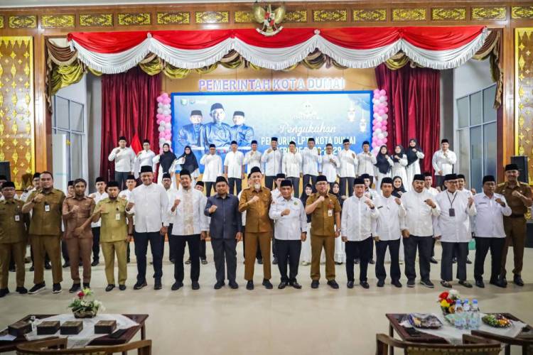 Wali Kota Kukuhkan Pengurus LPTQ Dumai 2026&ndash;2029, Siapkan Generasi Qurani Menuju Perhelatan MTQ di Kabupaten Rokan Hulu