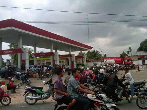 Wow,,, SPBU di Duri Tak Lagi Sediakan Premium, Konsumen Dialihkan Gunakan Pertalite