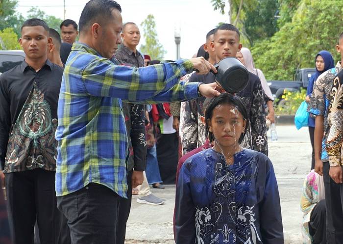 Usai Cetak Sejarah Utus 4 Perwakilan ke Provinsi, Kesbangpol Rohil Bina Paskibraka