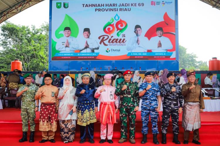Peringati HUT ke-69 Riau, Pemerintah Kota Dumai Serukan Persatuan dan Kemajuan Pembangunan