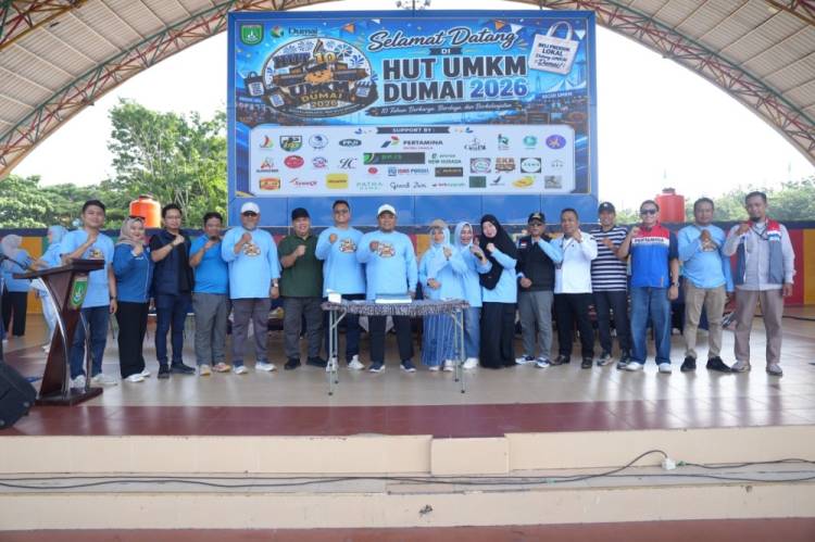 Pada HUT UMKM ke-X, Wakil Wali Kota Dumai Ajak UMKM Semakin Kuat, Mandiri, dan Berdaya Saing