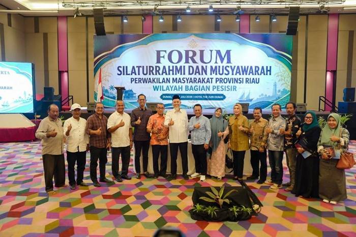 Forum Silaturahmi dan Musyawarah Perwakilan Masyarakat Provinsi Riau Wilayah Bagian Pesisir Sukses Digelar di Dumai