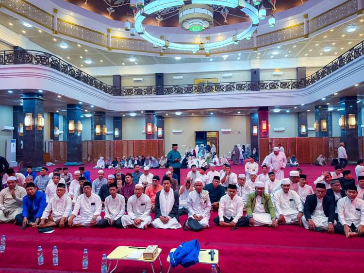 Kemenag Kota Dumai Gelar Istighosah Dalam Rangka HUT Ke-81 Republik Indonesia di Dumai Islamic Center