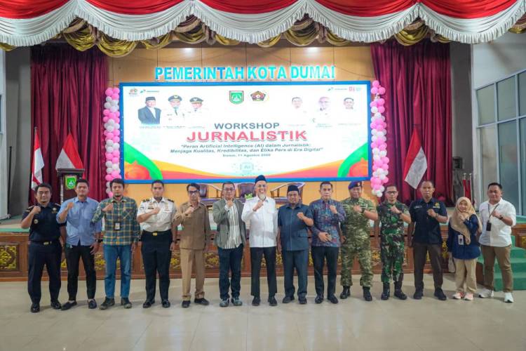 AI Makin Canggih, Wali Kota Dumai Ingatkan Wartawan Tetap Pegang Teguh Etika Jurnalistik