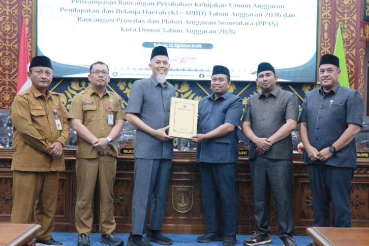Wako H. Paisal Sampaikan Perubahan KUA-PPAS 2026: Pendapatan Naik, Defisit Anggaran Menyusut