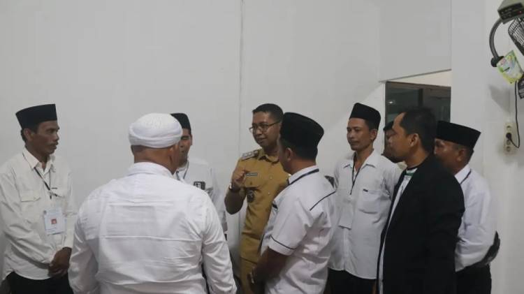 Tinjau Tes Bakal Calon Penghulu, Wabup Rohil Tegaskan Tak Ada Intervensi