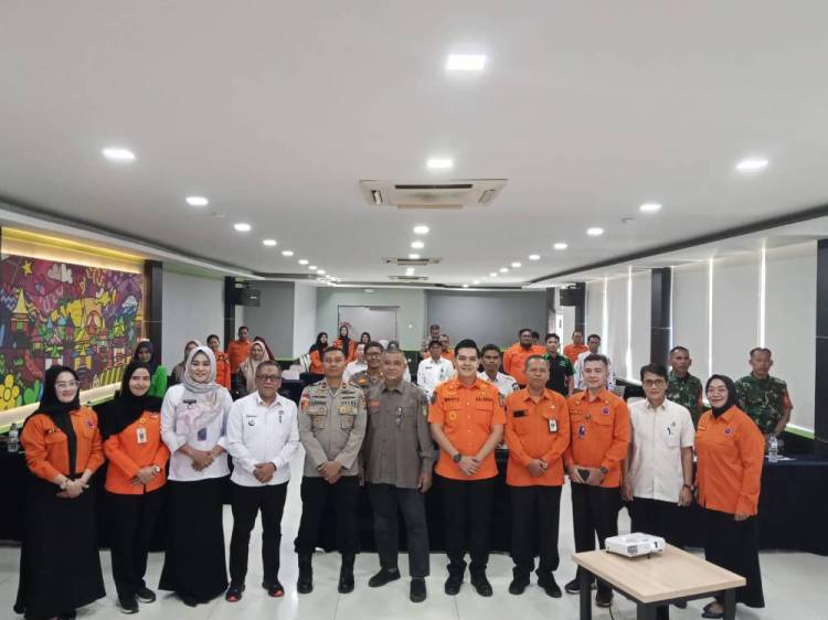 Tingkatkan Kolaborasi Antar Instansi, H.Afrilagan Buka Bimbingan Teknis  Penanganan Pasca Bencana 