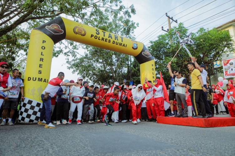 Buka Kelurahan Laksamana Fun Run, Sekdako Fahmi: Event ini Menjadi Ajang Kolaborasi dan Silaturahmi 