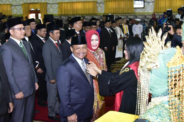 Drs H Arianto MP Resmi Dilantik jadi Anggota DPRD Kabupaten Bengkalis Periode 2019-2024