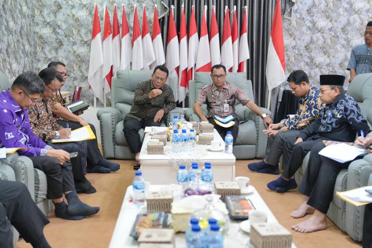 Bupati H. Bistamam Pimpin Rapat Persiapan HUT Rokan Hilir ke-27, Berbagai Agenda Siap Digelar