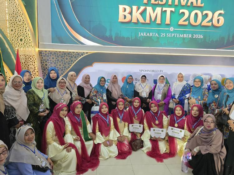 Ukiran Prestasi di Kancah Nasional, Perwakilan BKMT Rokan Hilir Raih Peringkat 4 Grand Final Qasidah Muktamar ke-10