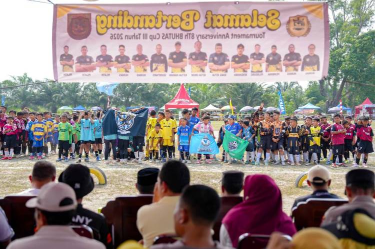 Wawako Sugiyarto Resmi Buka Bhutas Cup III 2026, 57 Tim Perebutkan Gelar Juara di Lapangan SMK Taruna Persada