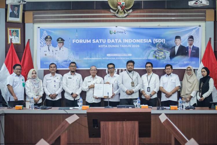 Perkuat Data Pembangunan, Pemerintah Kota Dumai Dorong Optimalisasi Si-DATIN